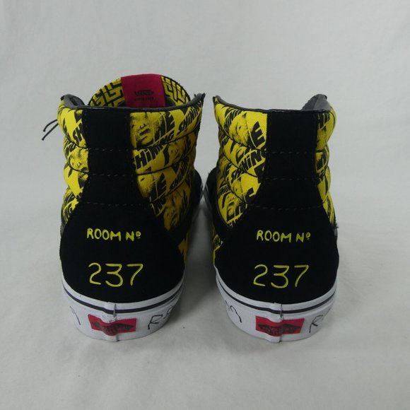 New Vans House Of Terror Sk8-Hi Terror The Shining Mens Size 10 Redrum Room 237 - Picture 6 of 10